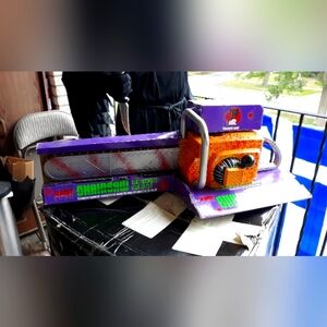 RUBIES Industries 28” -30”Animated Chainsaw w/Sound & Movement Prop New